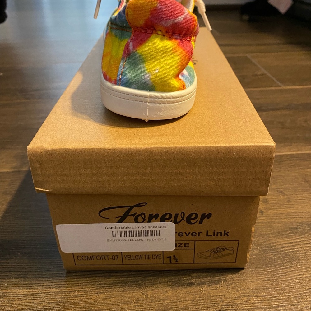 Women multi color slip on shoes